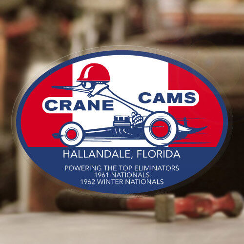 Crane cams Pegatina Sticker Old School Hot Rod Consejo racing vintage v8 Hemi Mopar