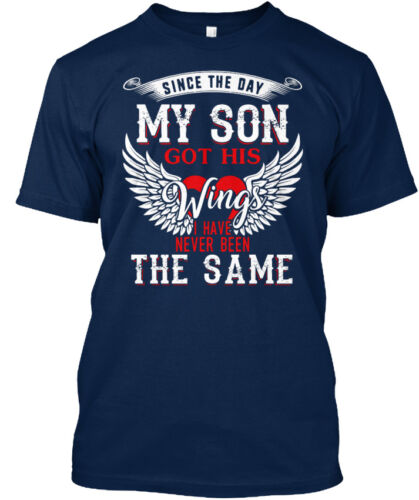 Machine washable Son Angel Since The Day My Got His Standard Unisex T-shirt