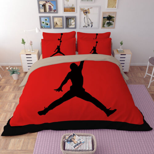 3D Basketball Sports Boys Bedding Set Duvet Cover Pillowcase Comforter Cover 