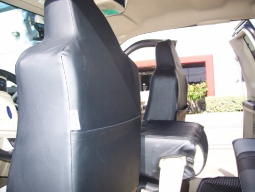 FORD EXCURSION 2000-2005 IGGEE S.LEATHER CUSTOM SEAT COVER 13COLORS AVAILABLE 