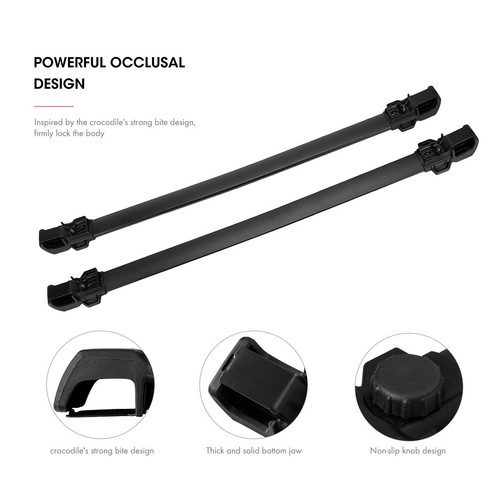 Car Aluminum Roof Rack Cross Bars Cargo Bike Carrier For Jeep Renegade 2014-2018