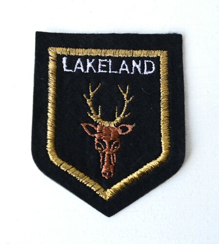 Lake District Cloth Badges Embroidered Saw On Woven Patches Multi Listing 