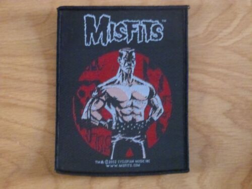MISFITS LUKIC SEW ON PATCH OFFICIAL BAND MERCH NEW 