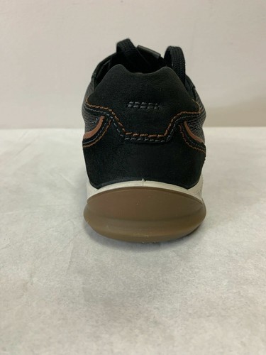 Ecco Men/'s Byway Comfort Leather Lace-Up Sneakers Black Size 46 NIB