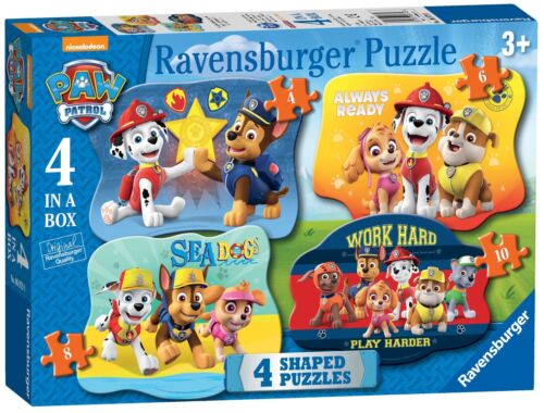 06979 Ravensburger Paw Patrol Jigsaw Puzzle Enfants 4,6,8,10pc Jouet Age 3+