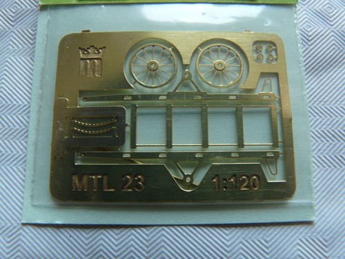 miniatur MT23 Spur TT Komplettbausatz Bausatz Leiterwagen Karre Karren Wagen