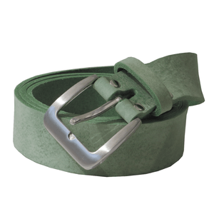 si prega di misurare la loro Girovita! Cintura in pelle VERDE MINT 4cm larga morbida pelle bovina