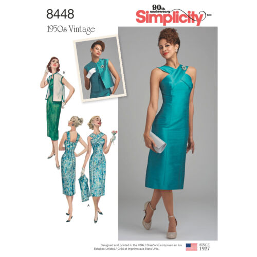 Sizes 6-28W SIMPLICITY VINTAGE 1950s SERIES Misses Retro Sewing Patterns UPick