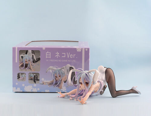 NO GAME NO LIFE Shiro Bunny Girl 1/4 Scale Figure New No Box 12cm Christmas gift 