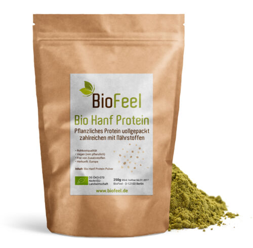 Biofeel-bio cáñamo proteína polvo 250g