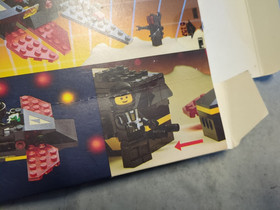 Vintage Near Mint LEGO Space Set 6894 Blacktron Invader Complete w/ Manual, Box