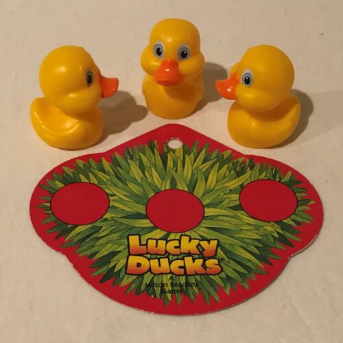 Lucky Ducks Board Game Replacement Parts Pieces Ducks Cardboard Matching Board