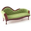 Maison de poupées miniatures échelle 1//12th Vert La chaise longue DF874 NEUF *
