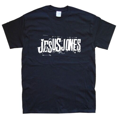 JESUS JONES T-SHIRT sizes S M L XL XXL colours Black White 
