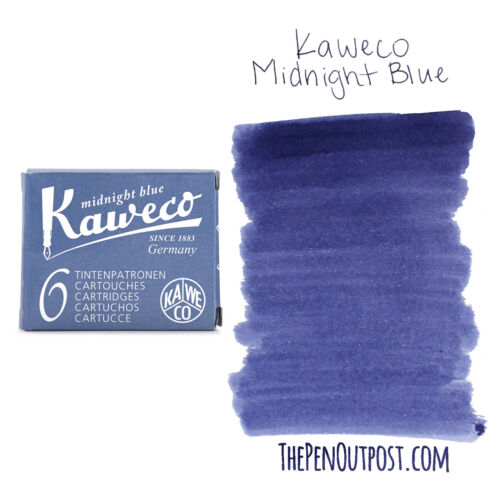 Midnight Blue Pack of 6 Kaweco Ink Cartridges