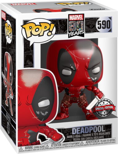 Deadpool 1st Appearance 590 Special Edition Marvel 80 Years Vin Funko Pop! 
