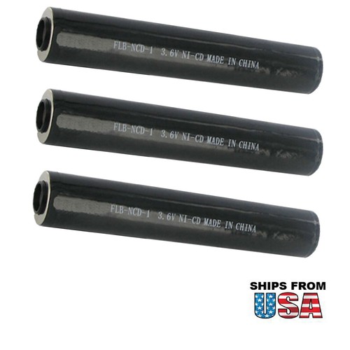 3x 3.6V 1600mAh NiCad Flashlight Battery Replaces Streamlight 75175 USA SHIP