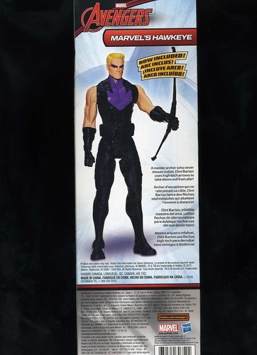 12/" 2015 MARVEL AVENGERS Titan Hero Action Figure très difficile à trouver MARVEL Hawkeye