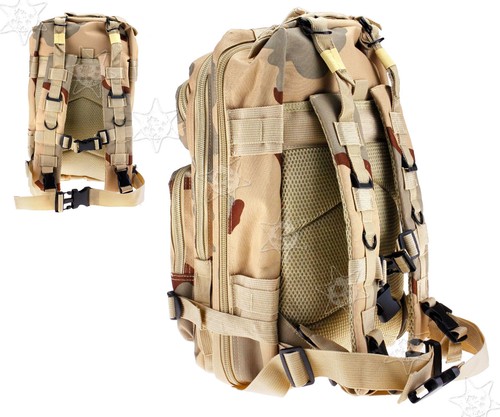 1stück Mann Rucksack Militär Wandern Camping 30L Outdoor Backpack 2 Farbe