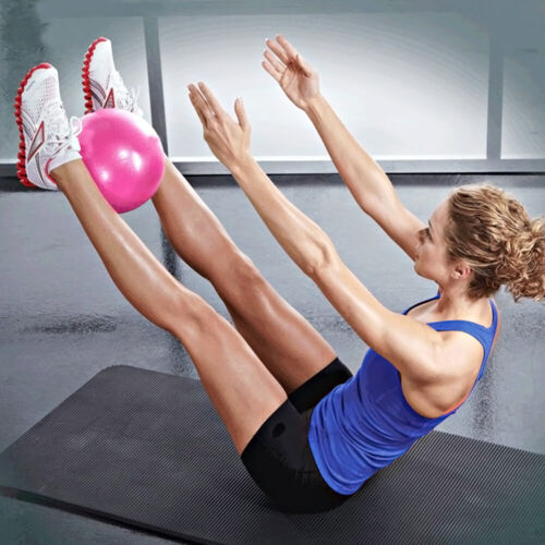 25cm Mini Yoga Ball Pilates Fitness Exercise Stability Ball Women Lady New  New 
