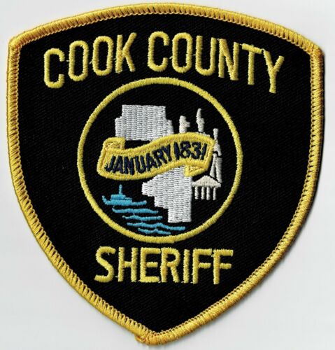 Cook County Sheriff Illinois Police shoulder patch New