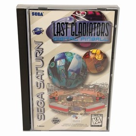 Last Gladiators Digital Pinball (Sega Saturn, 1995) Complete w/ Manual Tested