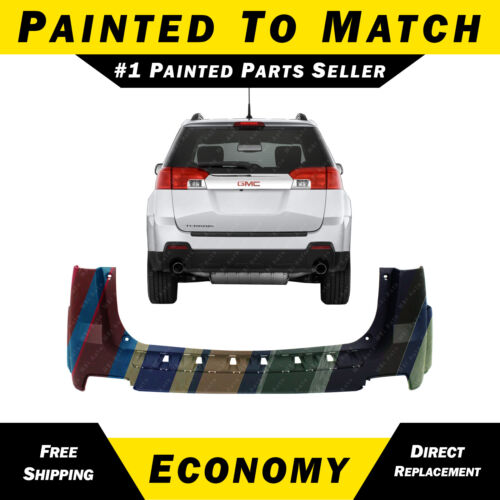 Details about   NEW Painted To Match Rear Bumper Cover for 2010-2015 GMC Terrain SUV 10-15 