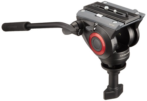 Manfrotto MVH500A 60 mm Medio Bola Cabezal de Video Hidráulico ligero