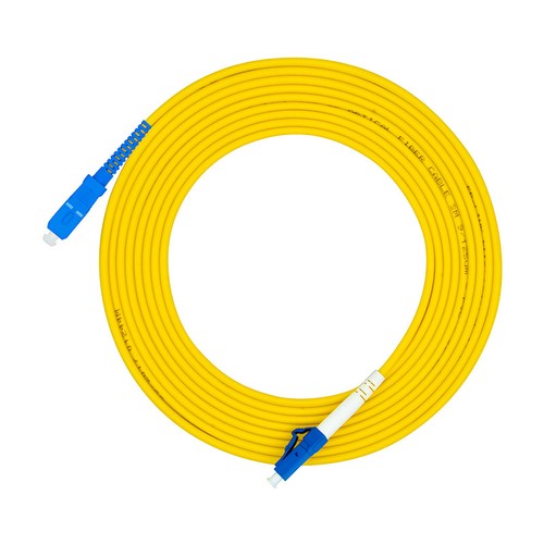 SingleMode,9//125,Optical Fiber Cable Patch Cord LC to SC,Simplex 98ft 30M