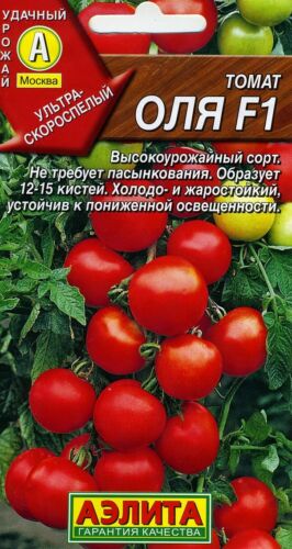 Tomato "Olya f1" Russian High Quality seeds.Non GMO 