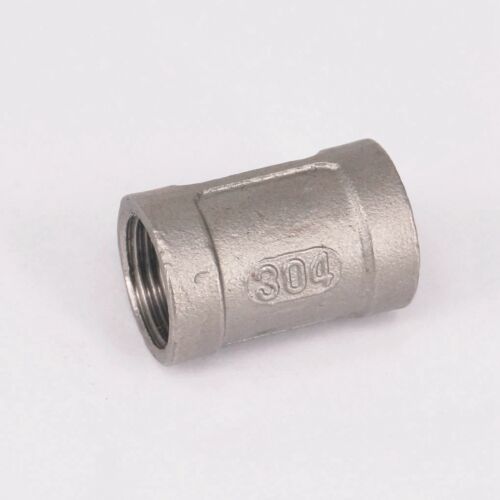 1//8/"-1/" BSP Euqal female Thread 304 Stainless Steel Round Pipe Fitting Connector