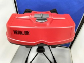 Nintendo Virtual Boy Console Red with Controller Tested Rare Vintage System #77