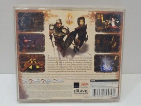 Draconus Cult Of The Wyrm Sega Dreamcast Game CIB W/ Registration Card Vintage
