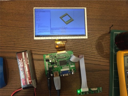 HDMI VGA 2AV LVDS LCD Display Controller Board Raspberry Pi Kit for LCD Monitor