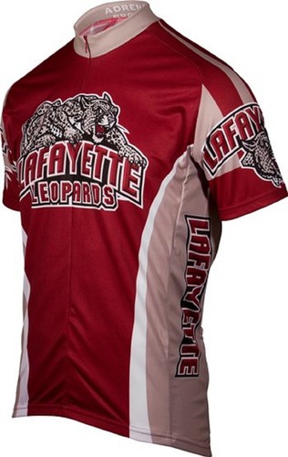 NCAA Men/'s Adrenaline Promotions Lafayette College Leopards Cycling Jersey
