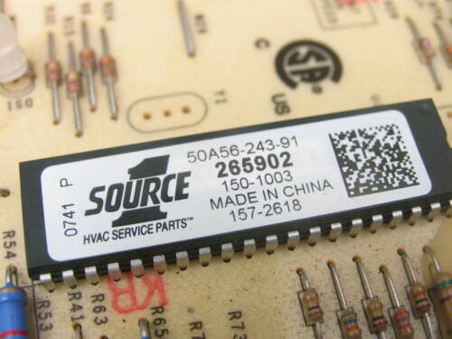 YORK Coleman 265902 Furnace Control Circuit Board 50A56-243 SOURCE 1