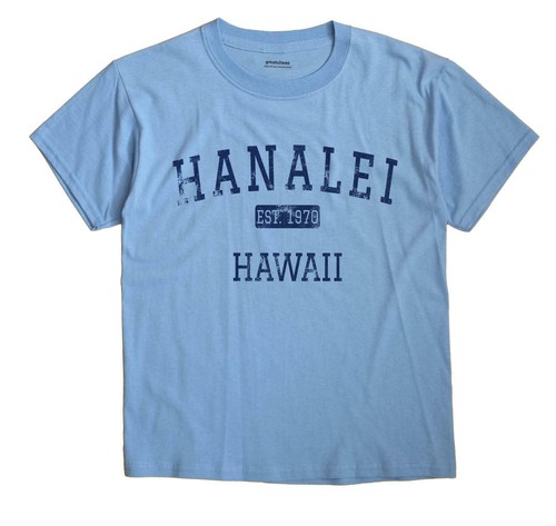 Hanalei Hawaii HI T-Shirt EST