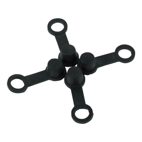 4x Gummi Brems Entlüfter Nippel Fettkappen Motorrad B5S4 8mm10mm U0R3