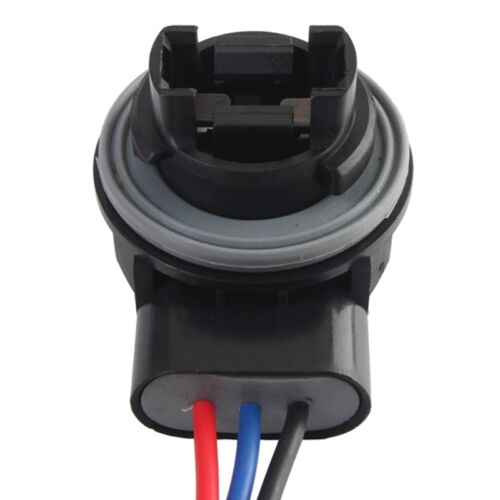 2x3357 3157 4157 Brake Turn Signal Light Bulb Socket Harness Wire Plug Connector 