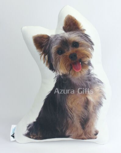 Yorkshire Terrier Shaped Dog Cushion By Creature Comforts Direct Large