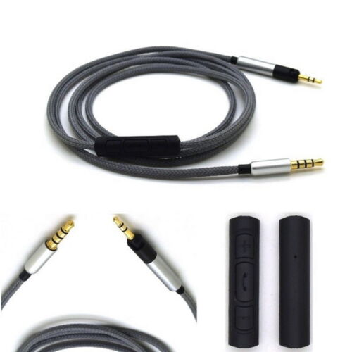 Kabel für Audio Technica ATH-M50x Kopfhörer ATH-M40x ATH-M70x Fernlautstärke