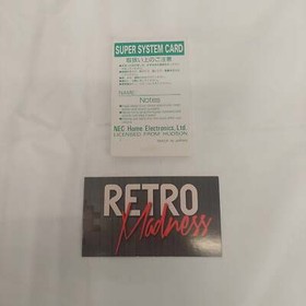 PC Engine Super System Card CD Rom2 System Ver. 3.0