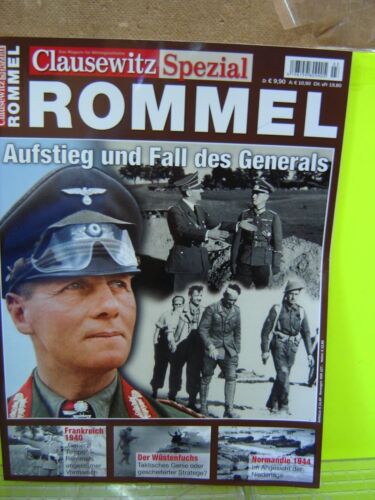 AND Buch Clausewitz Spezial Rommel Aufstieg und Fall des Generals /"Neu/"