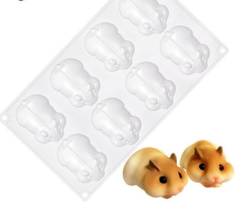 3D Cute Mouse Silicone Fondant Chocolate Sugarcraft Clay Mold Baking Tool DIY