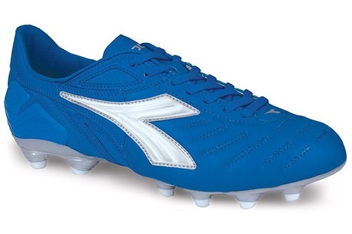 Diadora Maracanã L Homme Terre Ferme Soccer Crampons 713727 580 Royal//Blanc