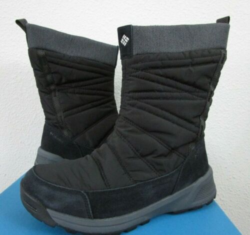 Details about  &nbsp;NIB Womens 7 Columbia Meadows Omni-Heat 3D Slip On Winter Insulated Boots Black
