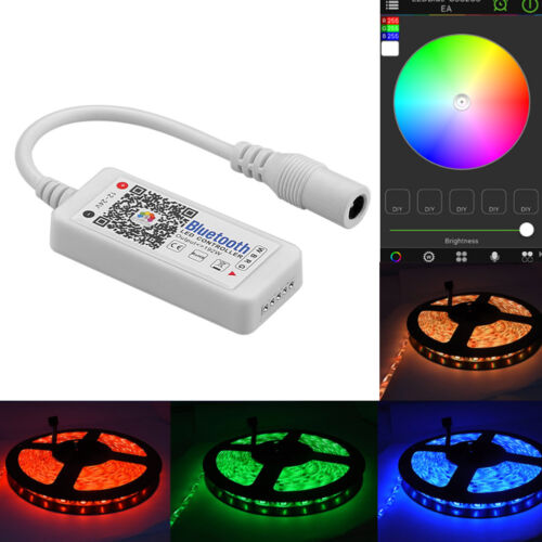Bluetooth/WiFi RGB/RGBW LED Controller Fernbedienung Steuerung für LED Streifen 