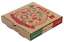 7&#034; Pizza Boxes Takeaway Fast Food Packaging Brown Printed Delivery 7 Inch Box
