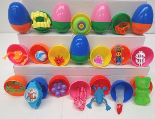500 Assorted High Quality Premium Toy Filled Easter Eggs