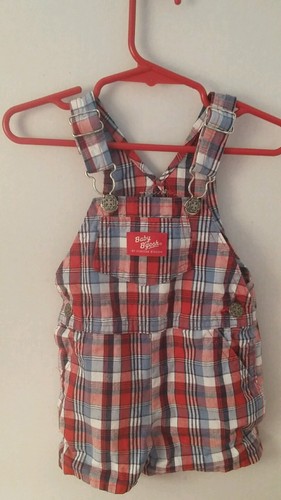 Infant-Sz-12-months-Summer-Spring-Romper-Overalls-Boys-Oshkosh-BGosh-Baby